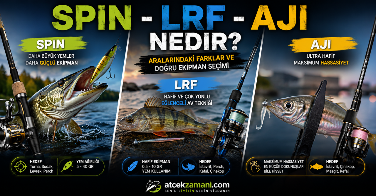 Spin, LRF ve Aji Nedir? Aralarındaki Farklar Nelerdir?