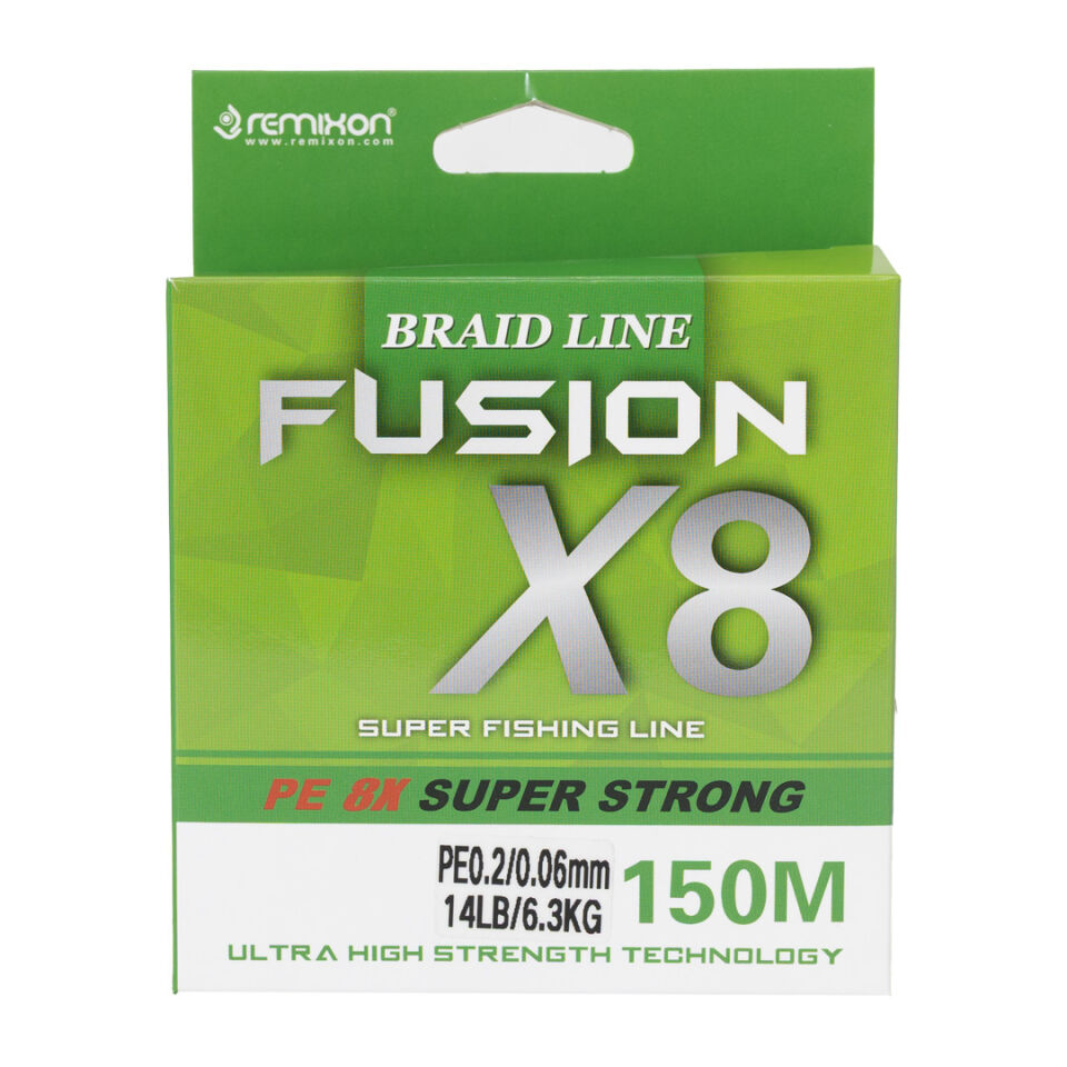 Remixon Fusion 150M X8 Green İp Misina 0.13 MM