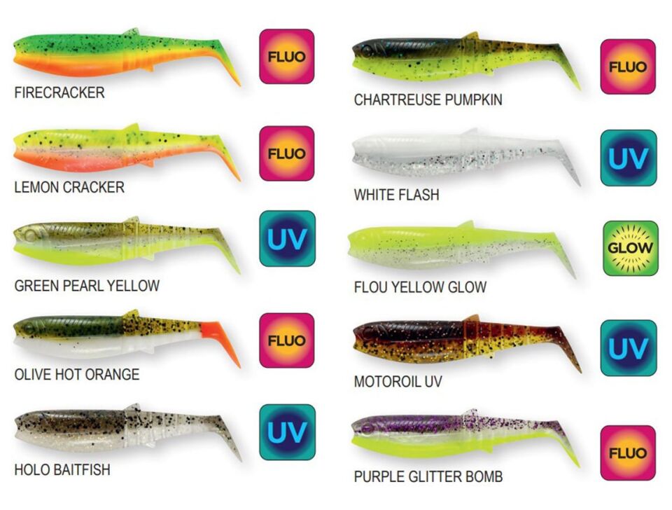 Savage Gear Cannibal Shad 6.8cm 3gr Sahte Balık