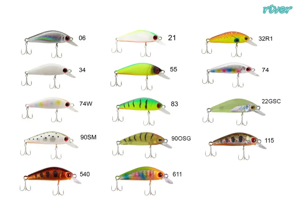 River Little Jack 35F, 35F 3,5 cm 2,3 gr Maket Balık