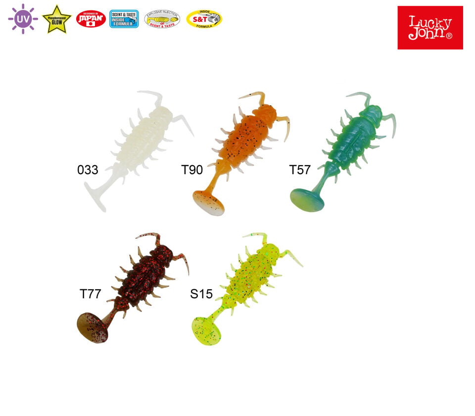 Lucky John Alien Bug 3.8 Cm LRF Silikon Yem
