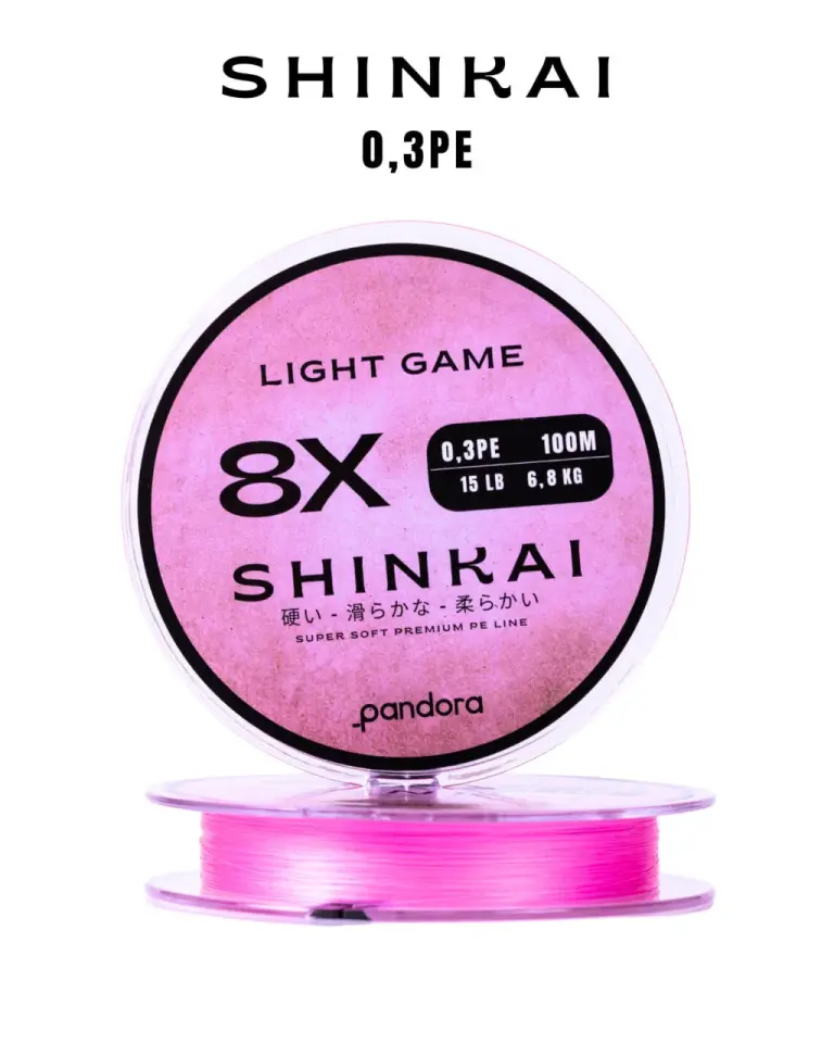 Pandora Shinkai Light Game Misina X8 100M 0.3PE