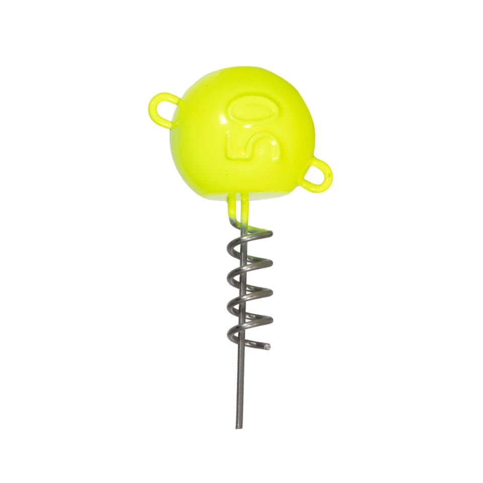 RYUJI SCREW JIGHEAD YELLOW UV (2 ADET) 50 GR