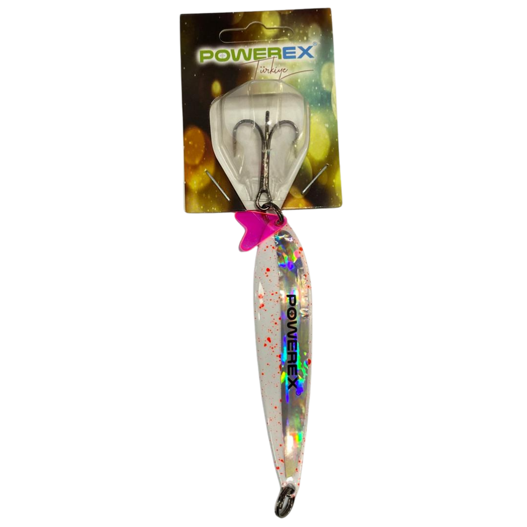 Powerex Bluefish 16 gr. 8 cm. Lüfer Palamut Turna Çinekop 7882 Metal Kaşık Sahte Yem