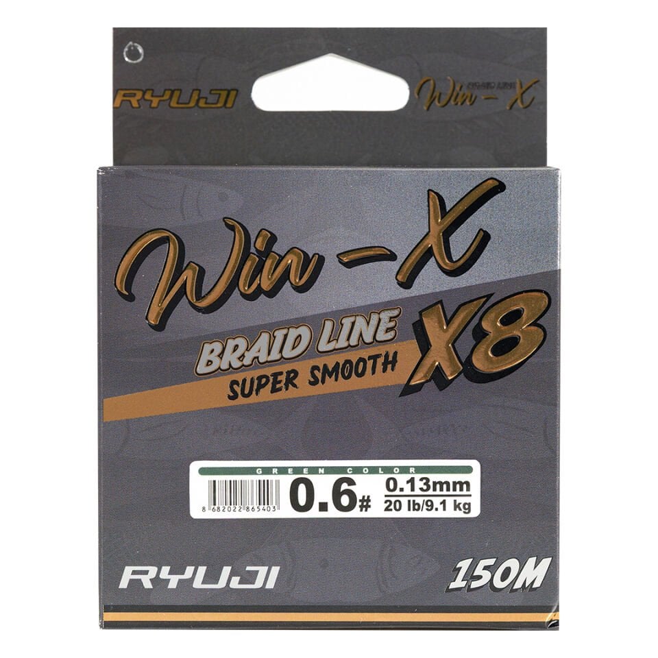 RYUJI WINX X8 150M GREEN İP MİSİNA 0.06 MM
