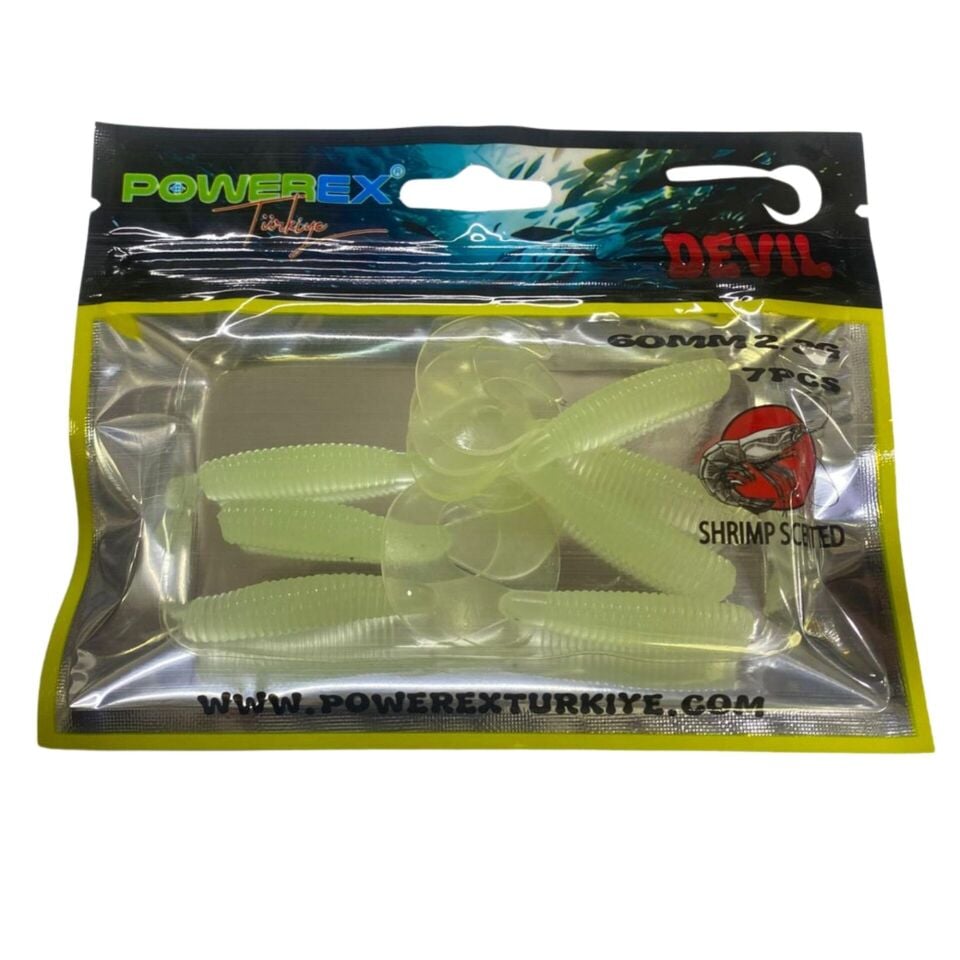 Powerex Devil Kurt 60mm 2.3gr Karides Kokulu Yem 8309