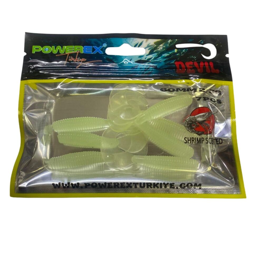 Powerex Devil Kurt 60mm 2.3gr Karides Kokulu Yem 8309