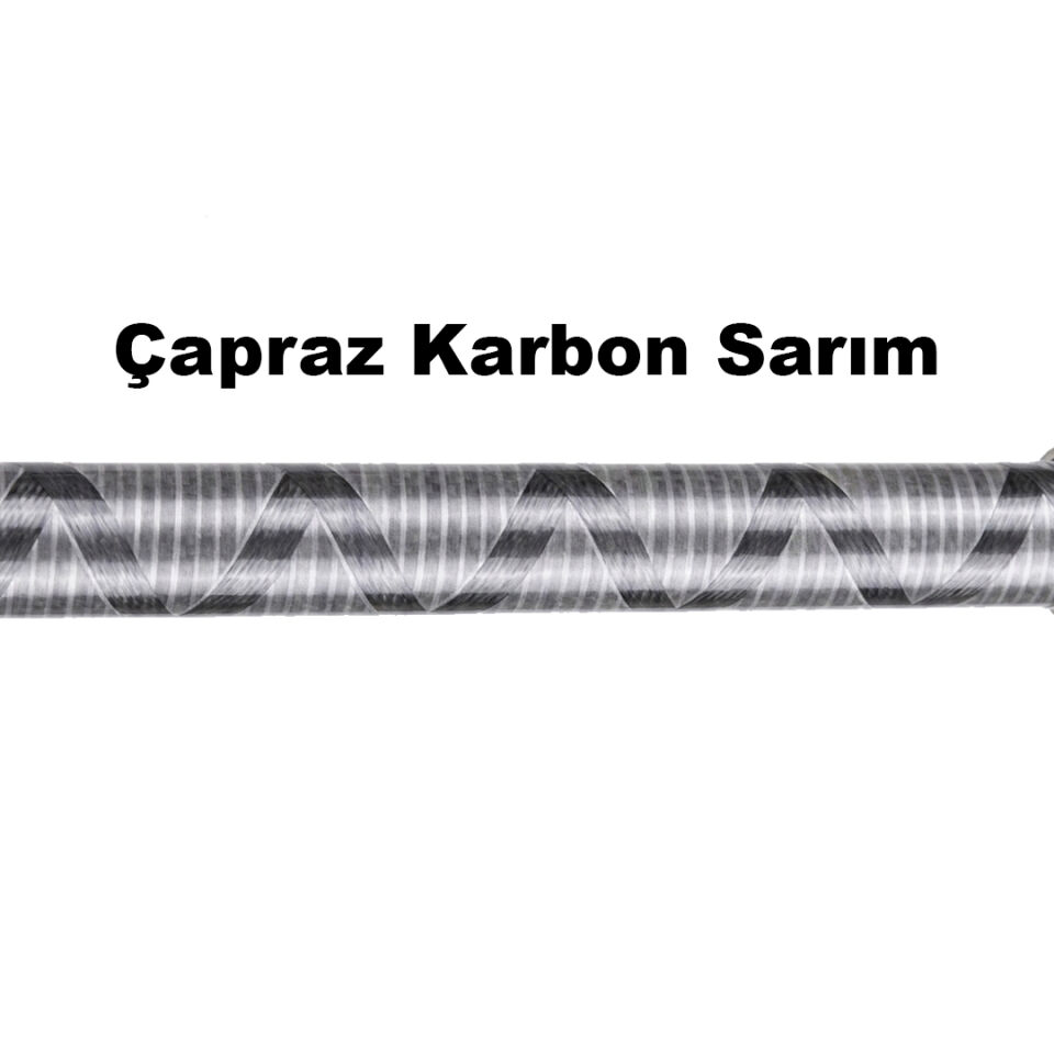 REMIXON Prestige Orange 2.40m 4-32gr 2 Parça Karbon Spin Olta Kamışı