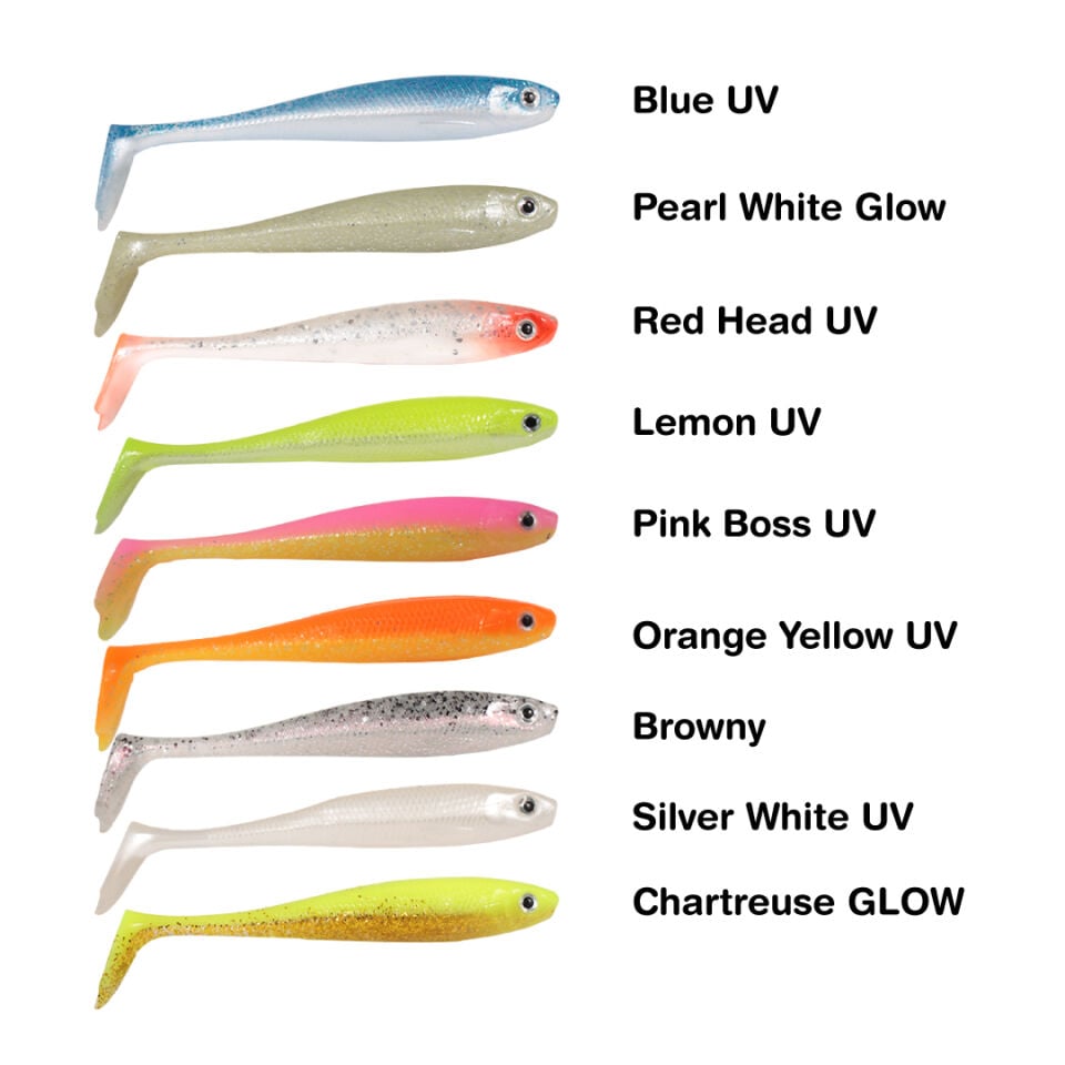 RYUJI Panic Shad 9cm 5.5gr Silikon Yem