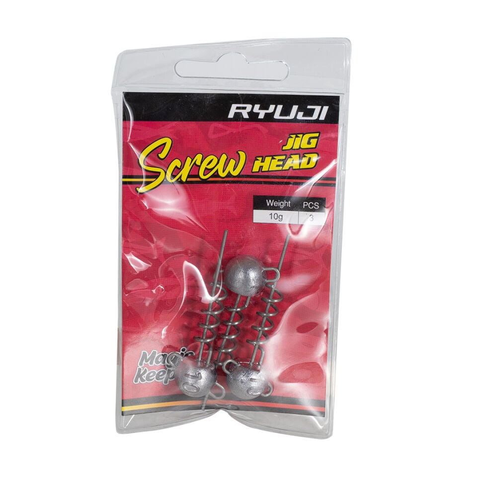 RYUJI Screw Jighead Vidalı Jig Head Zoka