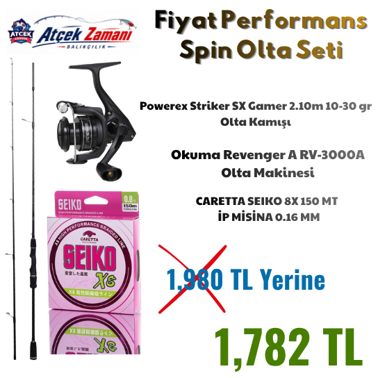 Fiyat Performans Spin Olta Seti