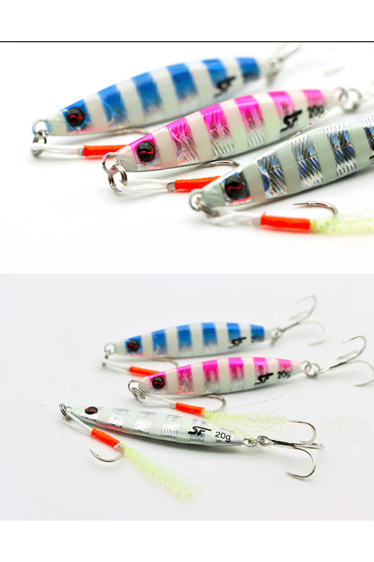 SHUFA MIX JIG SERIES 3 ADET ZEBRA GLOW