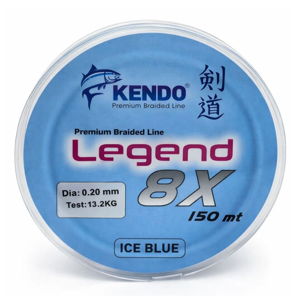Kendo Legend X8 150M Ice Blue Örgü İp 0,12 mm