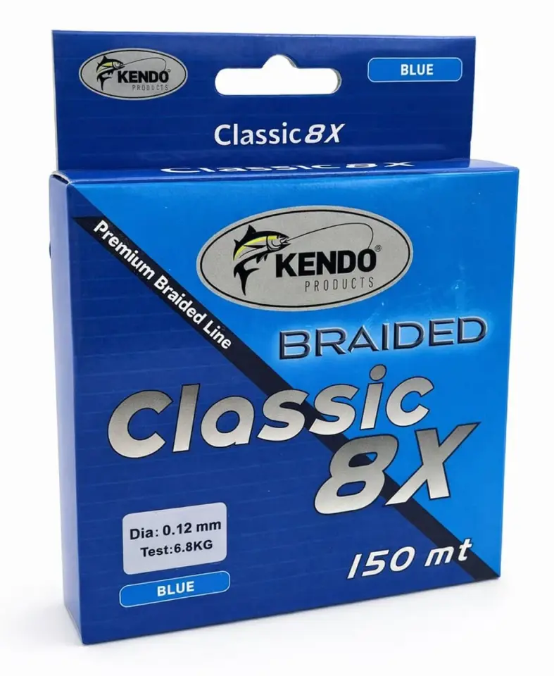 Kendo Classic 8X 150m Blue Örgü İp 0.14mm